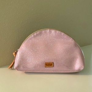 Consuela Pink Shimmering Cosmetic Bag (Large)